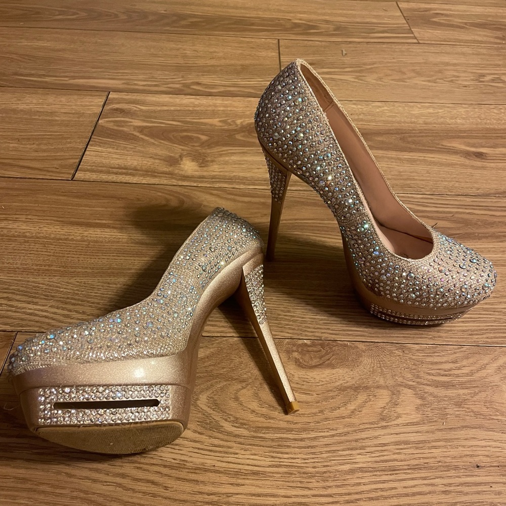 Sparkle heels